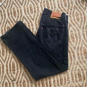 Black Levi’s 501 Jeans